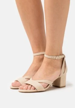 Leather Wide Fit - Sandales - Beige