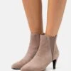 Anna Field Leather - Boots À Talons - Taupe -Anna Field 567a2e74981240719608da2e82adee6f