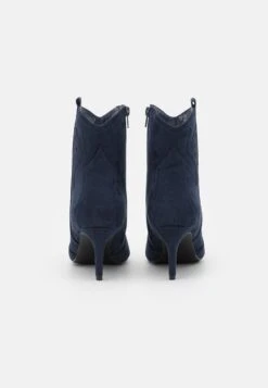 Anna Field Bottines À Talons Hauts - Dark Blue -Anna Field 6ee6507ce7ba49f39ef26c3303504231