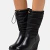 Anna Field Winter Boot - Bottes Compensées - Black 2 Anna Field Winter Boot - Bottes Compensées - Black -Anna Field 6fa1d1ff090a412d9cf76febf5652667