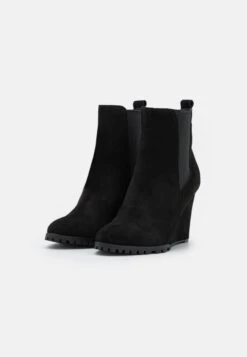 Anna Field Leather Winter Boot - Bottines À Talons Hauts - Black -Anna Field 7ad8d44581764db18aa31cc7f18bef8a
