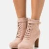 Bottines À Lacets - Light Pink 2 Bottines À Lacets - Light Pink -Anna Field ae24a3aa17a14e2b8b3a060160935e11
