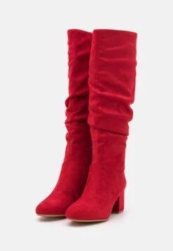 Anna Field Bottes - Red 4 Anna Field Bottes - Red -Anna Field d6f84134dfd849caaab9f5d257cd0e71
