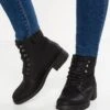 Anna Field Winter Boot - Bottines À Lacets - Black -Anna Field e867a9bd66494be39bbabdfa1f6dd468