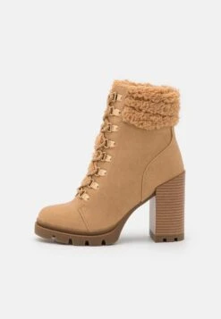 Anna Field Leather - Bottines À Lacets - Beige -Anna Field faf0c2c9734846ee82a9ef10f55a33b2