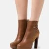 Anna Field Bottines À Plateau - Cognac -Anna Field fcddbe251284486e810caea147c4e091