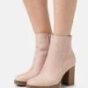 Anna Field Boots À Talons - Light Pink -Anna Field fd343abd4e414f9aa635e62a236d3961